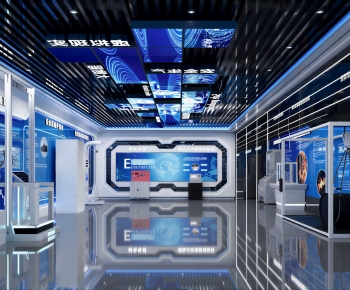 Modern Exhibition Hall-ID:194159038