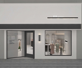 Modern Facade Element-ID:941838982