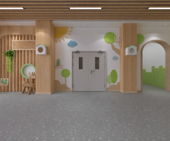 Modern Kindergarten Hall-ID:798557048