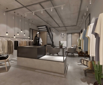 Industrial Style Clothing Store-ID:404589272