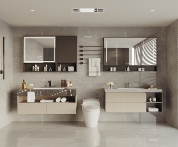 Modern Bathroom Cabinet-ID:194649935