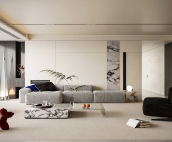 Modern A Living Room-ID:224634893