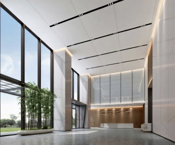 Modern Office Reception Desk-ID:816354993