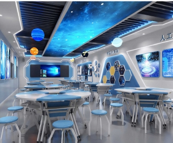 Modern School Classrooms-ID:323182119