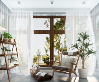 Modern Leisure Balcony-ID:390053031