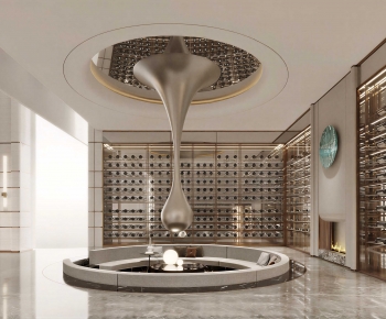 Modern Wine Cellar/Wine Tasting Room-ID:377581173