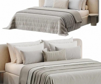 Modern Double Bed-ID:339137084