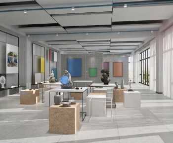 Modern Exhibition Hall-ID:416181119