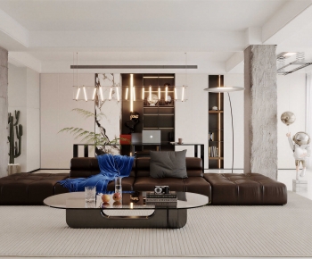 Modern A Living Room-ID:738892084