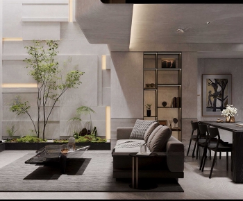 Modern A Living Room-ID:189723976