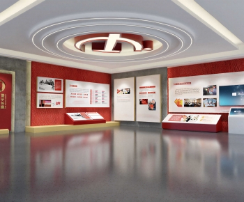 Modern Exhibition Hall-ID:212657932