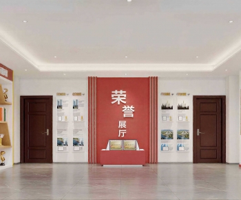 Modern Exhibition Hall-ID:395214087