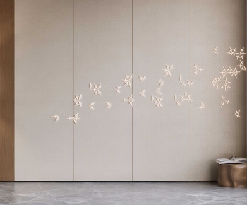 New Chinese Style TV Wall-ID:376571892