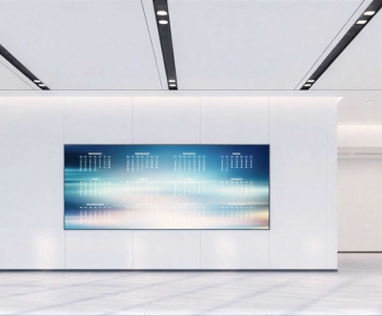 Modern Office Reception Desk-ID:215879928