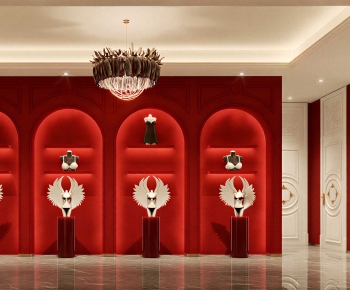 Modern Exhibition Hall-ID:522869118