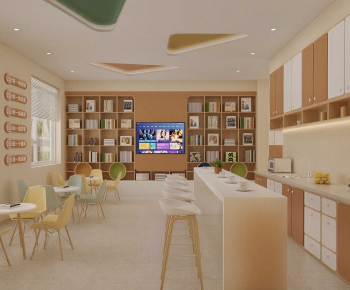 Modern Bookstore Book Bar-ID:899072893