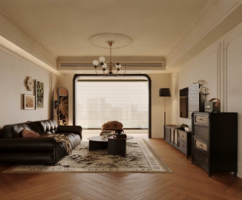 French Style A Living Room-ID:644541983