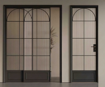 French Style Single Door-ID:382148038