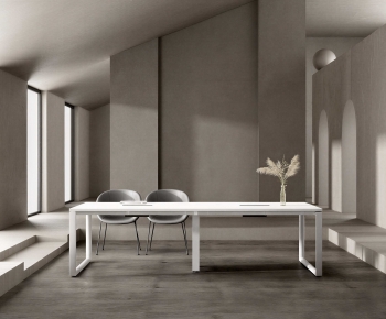 Modern Office Desk And Chair-ID:106241947