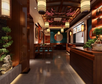 New Chinese Style Dining Room-ID:916019927