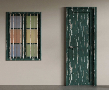 Modern Single Door-ID:664290902