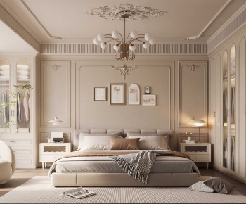 French Style Bedroom-ID:443497902