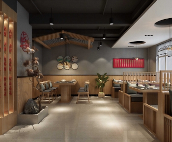 New Chinese Style Dining Room-ID:648400883