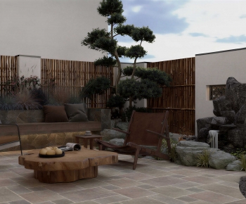 New Chinese Style Courtyard/landscape-ID:342613941