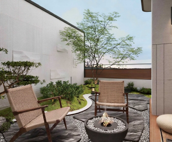 Modern Courtyard/landscape-ID:488640074