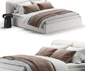 Modern Double Bed-ID:359313013
