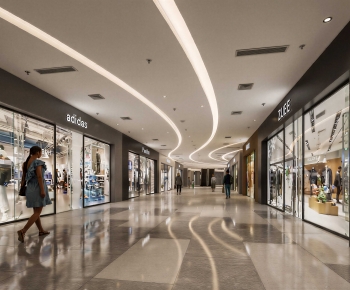 Modern Shopping Mall-ID:318566082