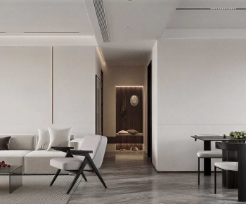 Modern A Living Room-ID:693773039