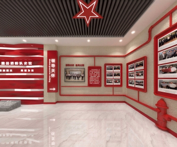 Modern Exhibition Hall-ID:435755972