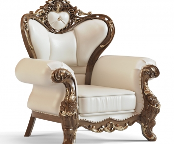 European Style Single Sofa-ID:298491951