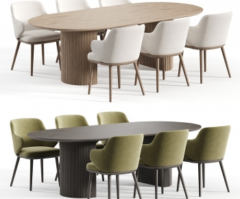 Modern Dining Table And Chairs-ID:782310014