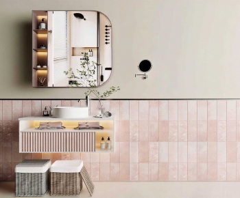 Modern Bathroom Cabinet-ID:947596074