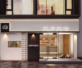 Modern Facade Element-ID:865334998