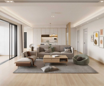 Nordic Style A Living Room-ID:885467054