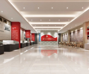 Modern Exhibition Hall-ID:593307028