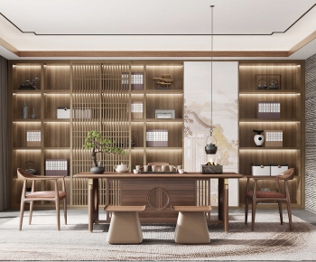 New Chinese Style Study Space-ID:726809563