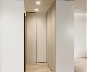 Modern Clothes Storage Area-ID:111938957