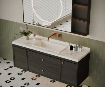 Modern Bathroom Cabinet-ID:319977057