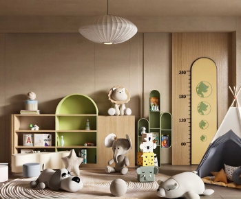 Modern Children's Room Activity Room-ID:253302105