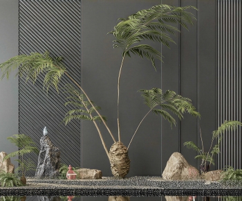 New Chinese Style Plant Landscaping-ID:101590217