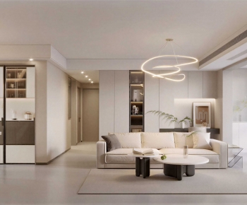 Modern A Living Room-ID:891490949