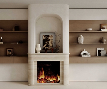 Modern Fireplace-ID:850429069