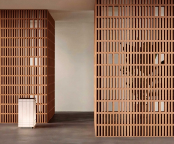 New Chinese Style Cement Brick Screen Partition-ID:734534036