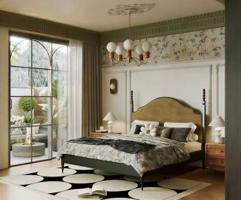 French Style Bedroom-ID:408164026