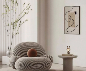 Modern Single Sofa-ID:181262024