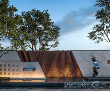 Modern Landscape Wall-ID:558902033